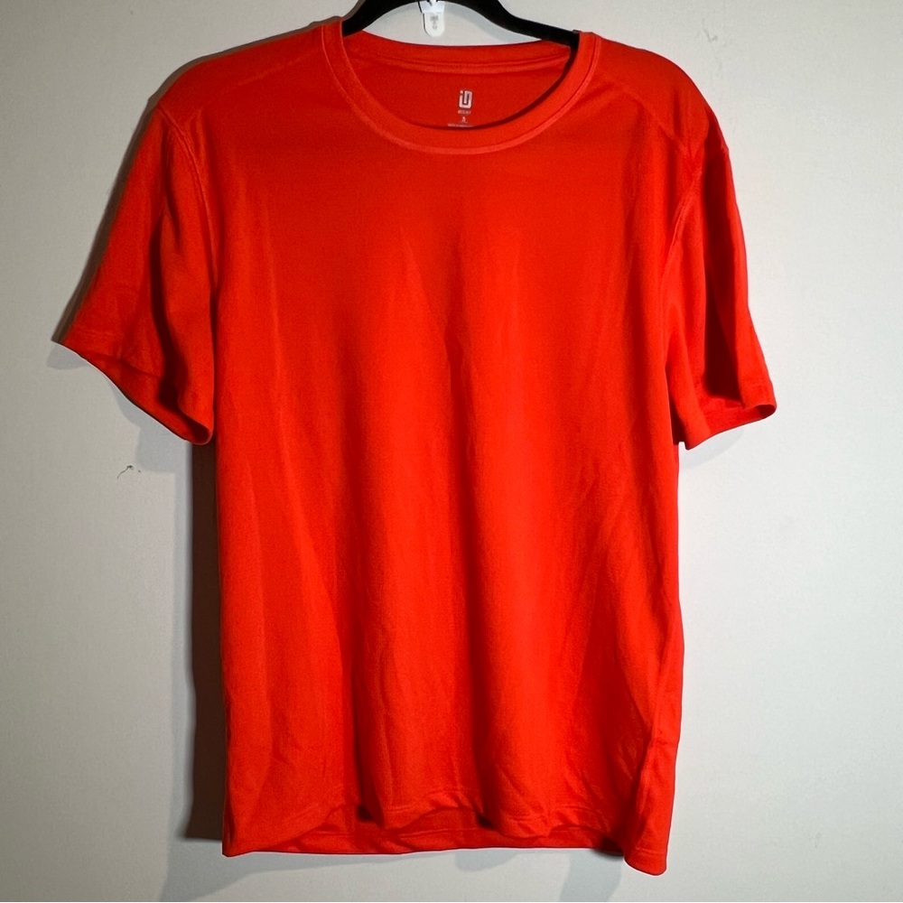 Ideology Men’s Short Sleeve  Orange Shirt